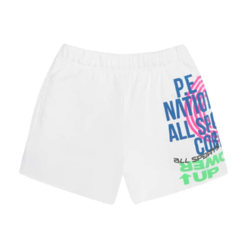 POWER UP SHORT IN WHITE